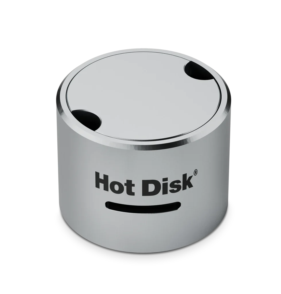 Hot Disk Sample Holder for Powders