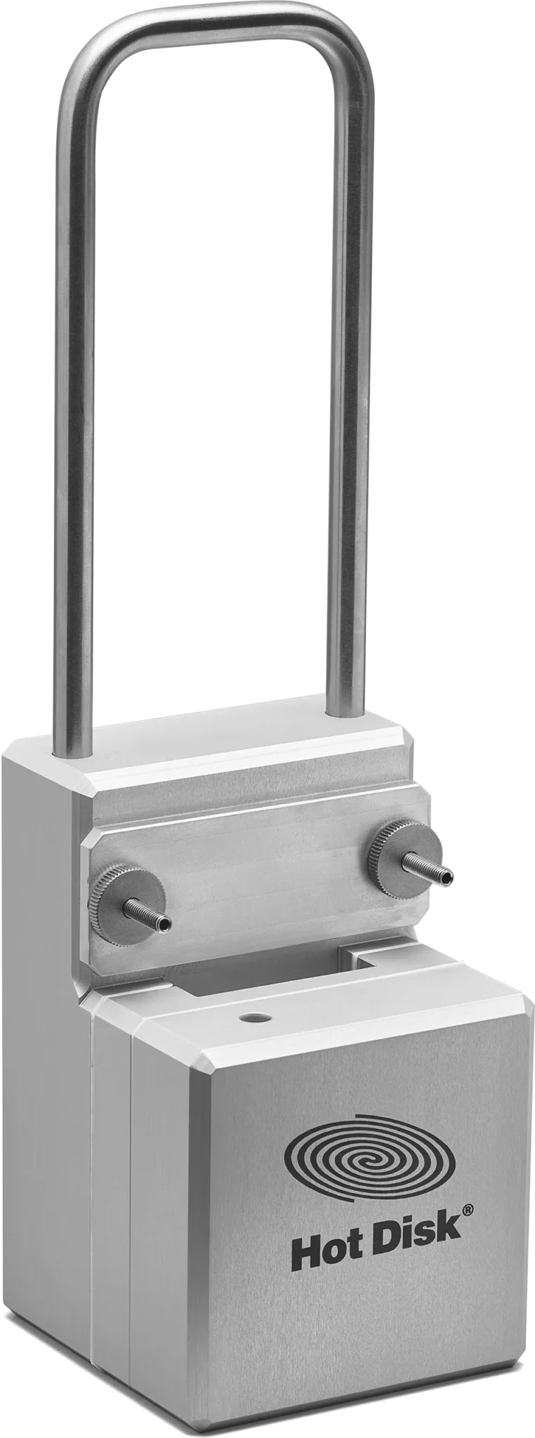 A sample holder for melts