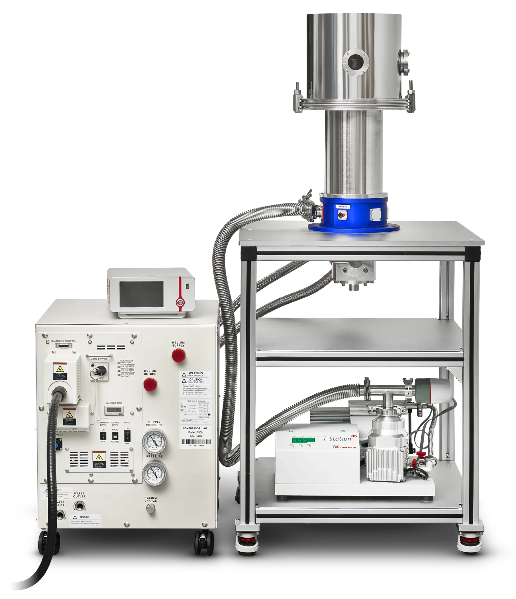 Hot Disk Closed-cycled Cryostat