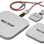 Three Hot Cell Sensors for Flat Batteries with Silicone Clad Cables